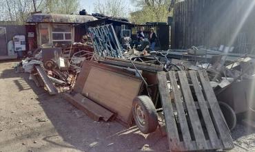 Фото По поручению Скокова: полицейские Челябинска продолжают выявлять нелегальные пункты приема металла
