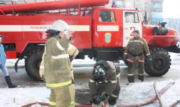 Фото В центре Челябинска взорвалась «Газель» 