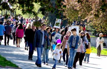 Фото В День Победы в Челябинской области грозы