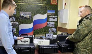 Фото Правительство Челябинской области передало спецоборудование бойцам бригады «Урал»