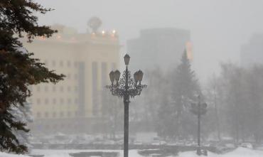 Фото В Челябинской области третьего января – мороз, снег, местами метели