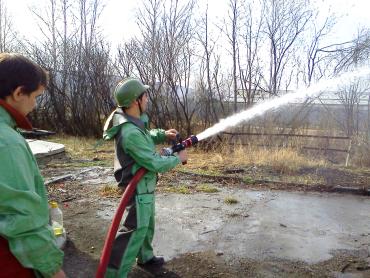 Фото Работники ММЗ отличились на тушении пожара в Ильменском заповеднике