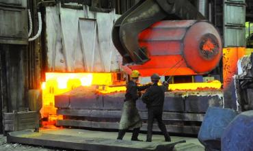 Фото Кузнечно-прессовый цех &quot;Уралкуза&quot; за 40 лет  отгрузил более 2 миллионов тонн продукции  