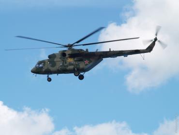 Фото Под Южноуральском едва не разбился военный вертолет МИ-8