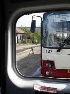 Фото В Челябинске столкнулись маршрутки, автобус и иномарка: пятеро пострадали (ФОТО)