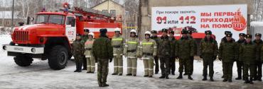 Фото Женщина с малышом спаслись при пожаре в Полетаево