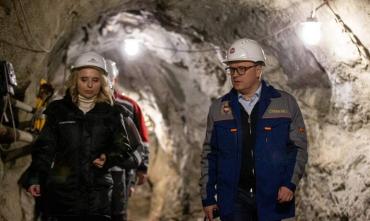Фото Текслер и подрядчик строительства метротрамвая в Челябинске определили план работ под землей