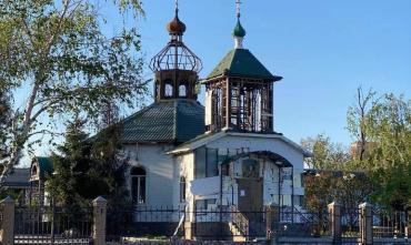 Фото Челябинская область помогает в восстановлении храма в подшефной Волновахе