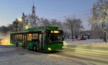 Фото В Челябинской области из-за мороза с перебоями работает транспорт