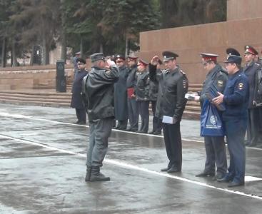 Фото Площадь Революции в Челябинске «заминировали»