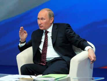 Фото Дан старт разговору с Владимиром Путиным