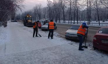 Фото Текслер: В части уборки не должно быть никаких новогодних каникул