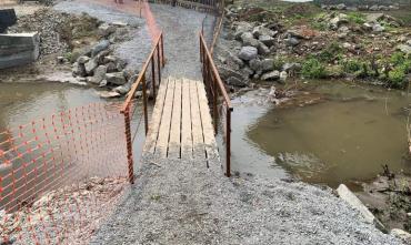 Фото В Старом Першино ремонтируют «мост смерти», на котором погиб 91-летний труженик тыла