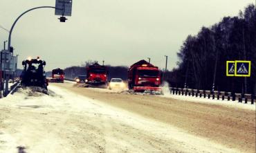 Фото В Челябинской области ограничат движение на двух участках федеральной трассы М-5 
