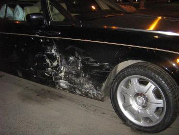 Фото Виновник аварии с Rolls-Royce Аристова просит провести повторную экспертизу. Он надеется на снижение суммы ущерба