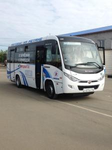 Фото В Челябинске протестируют новый автобус, который работает на метане