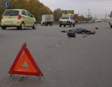 Фото На трассе Челябинск-Троицк машина сбила пару пенсионеров