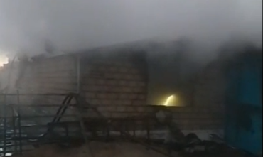 Фото Страшный пожар на ферме в Агаповском районе унес жизнь работника и сотен животных