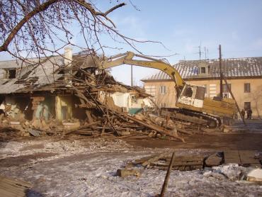 Фото На Розе снесут оставшиеся дома до 1 марта