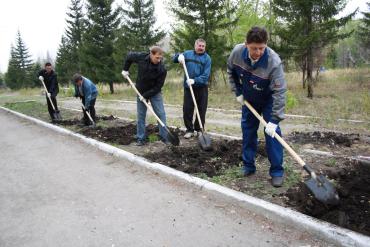 Фото В поселке энергетиков навели порядок