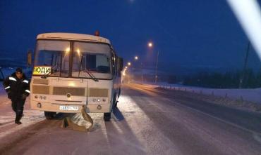 Фото Не позволили замерзнуть: сотрудники ГИБДД Аши помогли пассажирам неисправного автобуса