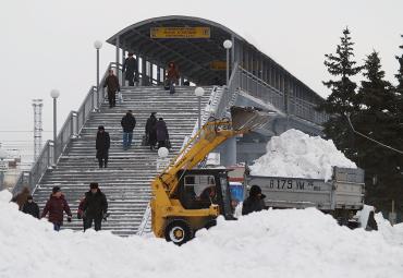 Фото Евгений Тефтелев: Дороги у нас в городе чистят