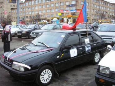 Фото В Челябинске студенты состязались за звание «Виртуоз руля - 2007»
