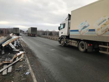 Фото Движение на М-5 восстановлено в полном объеме, но пробки пока сохраняются