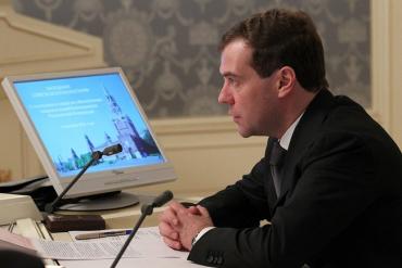 Фото Дмитрий Медведев пообщался  с Президентом Арабской Республики Египет Хосни Мубараком