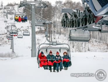 Фото В горнолыжном центре &quot;Абзаково&quot; открыли новую  канатную дорогу