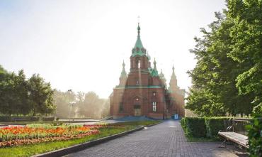 Фото В воскресенье в Челябинске освятят купола и кресты для храма на Алом поле