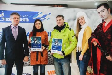 Фото Южноуральские автолюбители встретили зиму с подарками