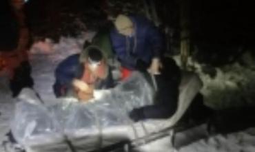 Фото В Челябинской области спасатели 16 часов боролись за жизнь туриста