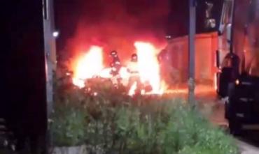 Фото В Копейске снова горела «ГАЗель»