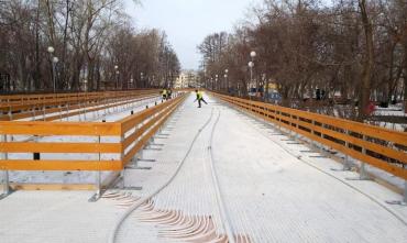 Фото В Челябинске каток в парке Терешковой откроют на этой неделе