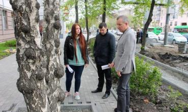 Фото В Челябинске продолжаются работы по благоустройству новой пешеходной зоны