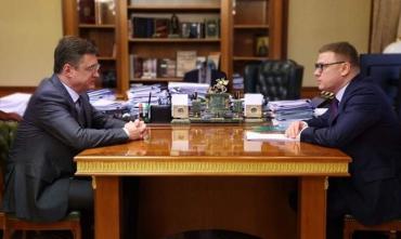 Фото Состоялась рабочая встреча Алексея Текслера с вице-премьером Александром Новаком