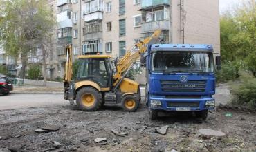 Фото В Советском районе Челябинска начали асфальтировать большие проезды