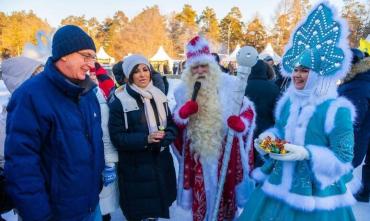 Фото Курчатовский район внес свою лепту в празднование веселого и вкусного фестиваля уральских пельменей