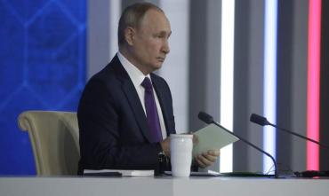 Фото В 2023 году «Прямая линия» и пресс-конференция Владимира Путина будут объединены