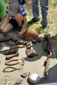 Фото В Челябинской области селянин нашел артиллерийский снаряд