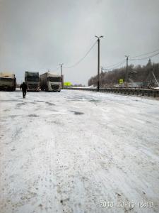 Фото Первый снег осложнил дорожную обстановку в горных районах и на мостах в Челябинской области