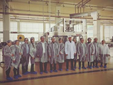 Фото Китайские предприниматели пришли в восторг от соевого молока «Союзпищепрома»