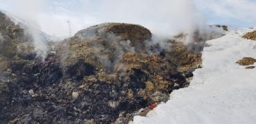 Фото На тушение розинской свалки выделено 300 тысяч - сегодня депутаты решат, как их потратить