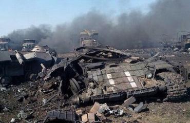 Фото За четыре дня силы ополчения уничтожили более 500 карателей