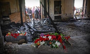 Фото Семь лет прошло со дна пожара в Доме профсоюзов в Одессе, а виновные на свободе