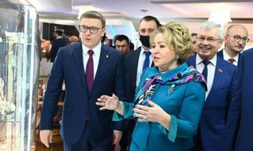 Фото Текслер обсудил с Матвиенко развитие Челябинской области