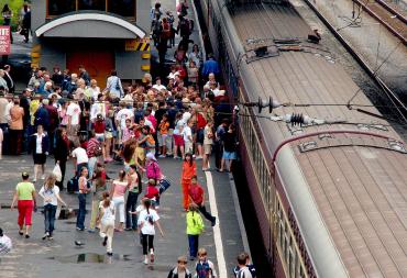 Фото ЮУЖД отвезет более 1,5 тысячи южноуральских детей в здравницы Юга России