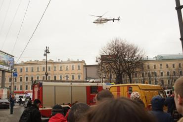 Фото По факту взрыва в Санкт-Петербурге возбуждено уголовное дело