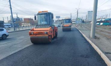 Фото Дорожный нацпроект в Челябинске реализуют с опережением сроков
